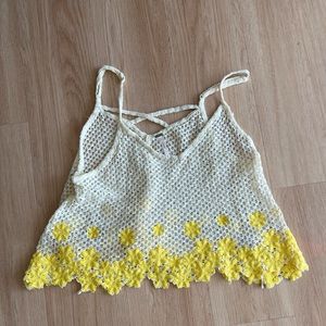 Crochet Free People Top